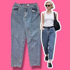 Liz Claiborne Lizwear Jeans Classic Fit Womens Size 8S Retro Mom Vtg 80s 90s